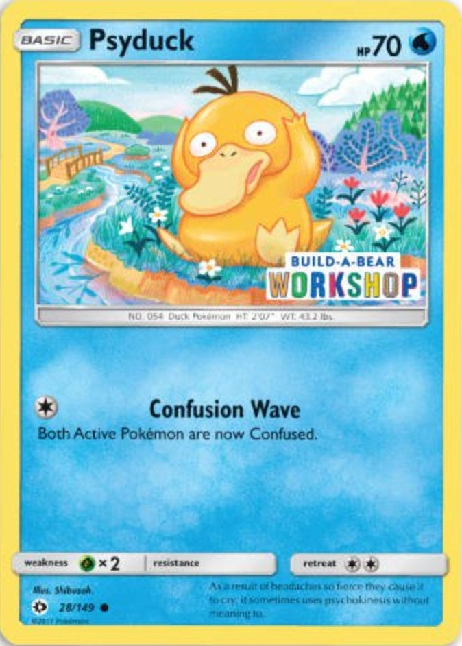 Image for Psyduck - 28/149 (Build-A-Bear Workshop Exclusive) (028/149) (MCAP) - Pokemon