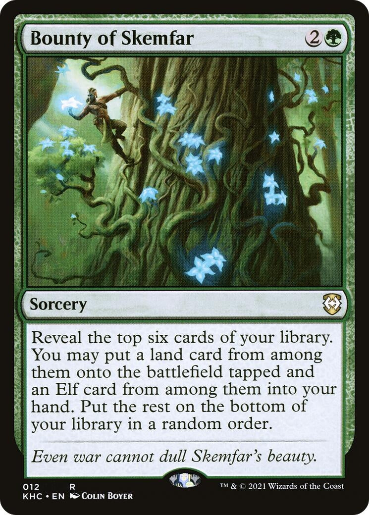 Image for Bounty of Skemfar (12) - Magic: The Gathering