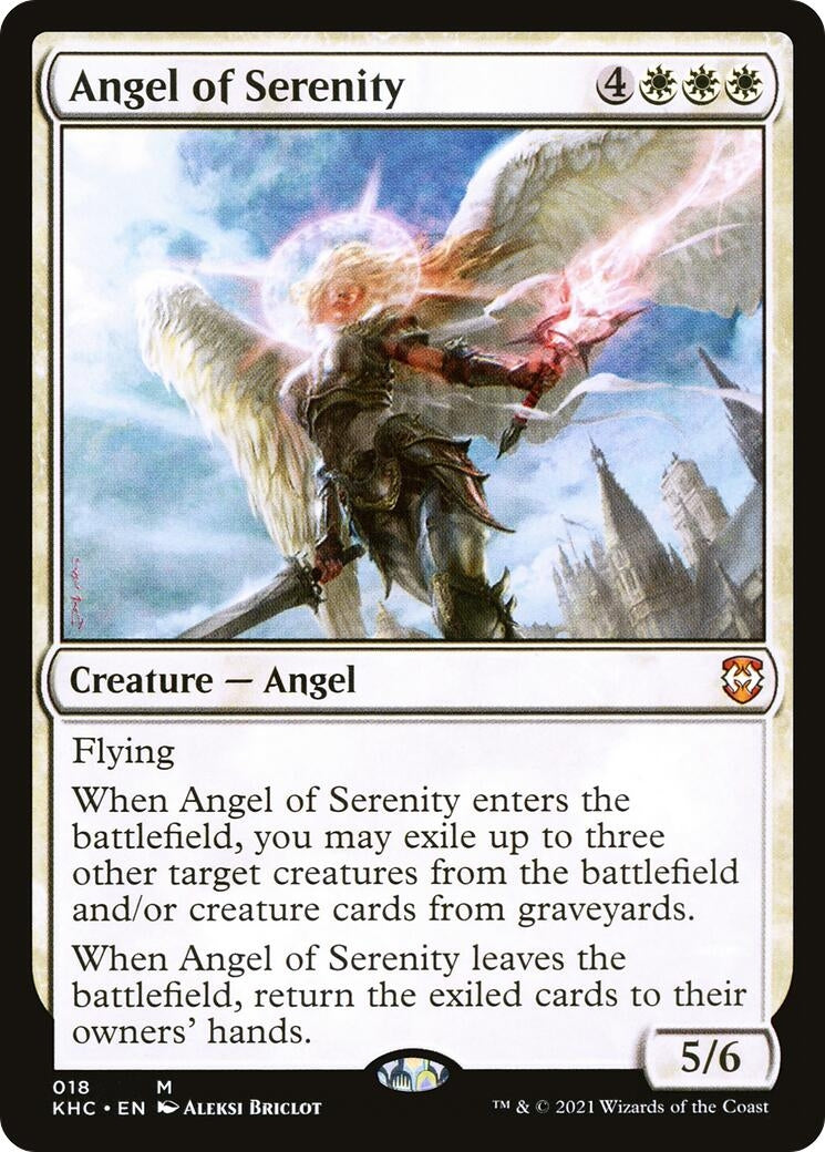 Image for Angel of Serenity (18) (KHC) - Magic: The Gathering