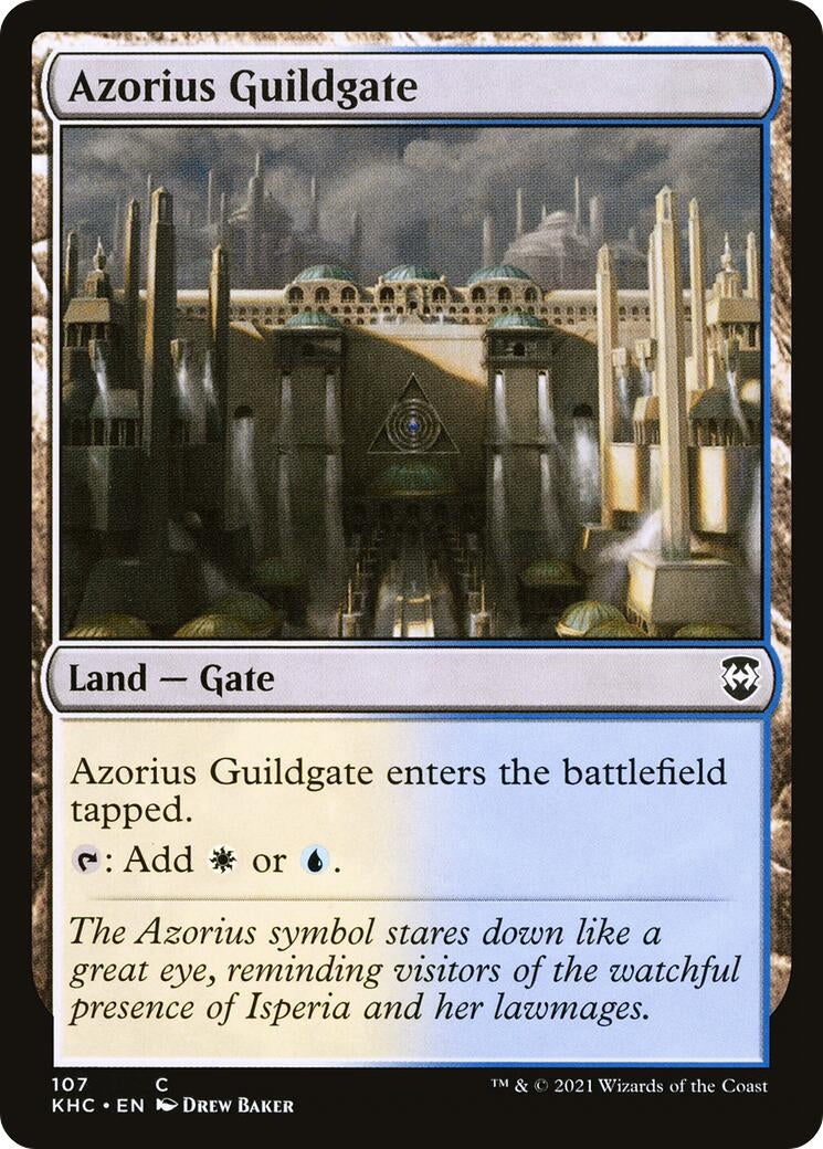 Image for Azorius Guildgate (107) - Magic: The Gathering