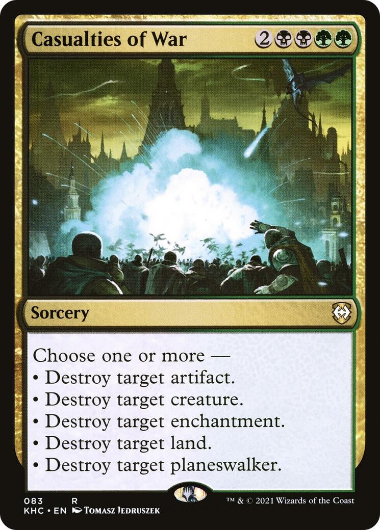 Image for Casualties of War (83) - Magic: The Gathering