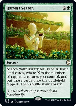 Image for Harvest Season (63) - Magic: The Gathering