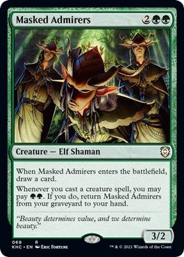Image for Masked Admirers (69) - Magic: The Gathering