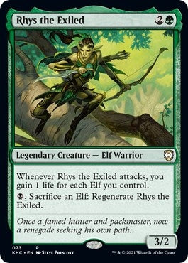 Image for Rhys the Exiled (73) - Magic: The Gathering