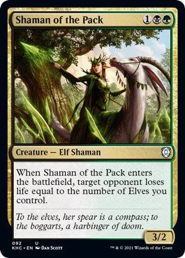 Image for Shaman of the Pack (92) - Magic: The Gathering