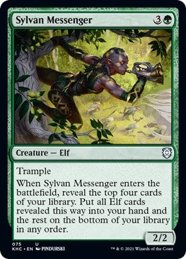 Image for Sylvan Messenger (75) - Magic: The Gathering