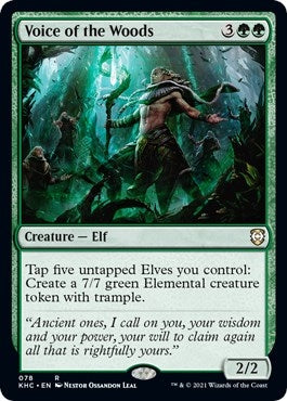 Image for Voice of the Woods (78) - Magic: The Gathering