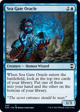Image for Sea Gate Oracle (43) - Magic: The Gathering