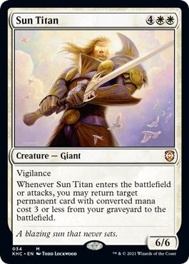 Image for Sun Titan (34) - Magic: The Gathering