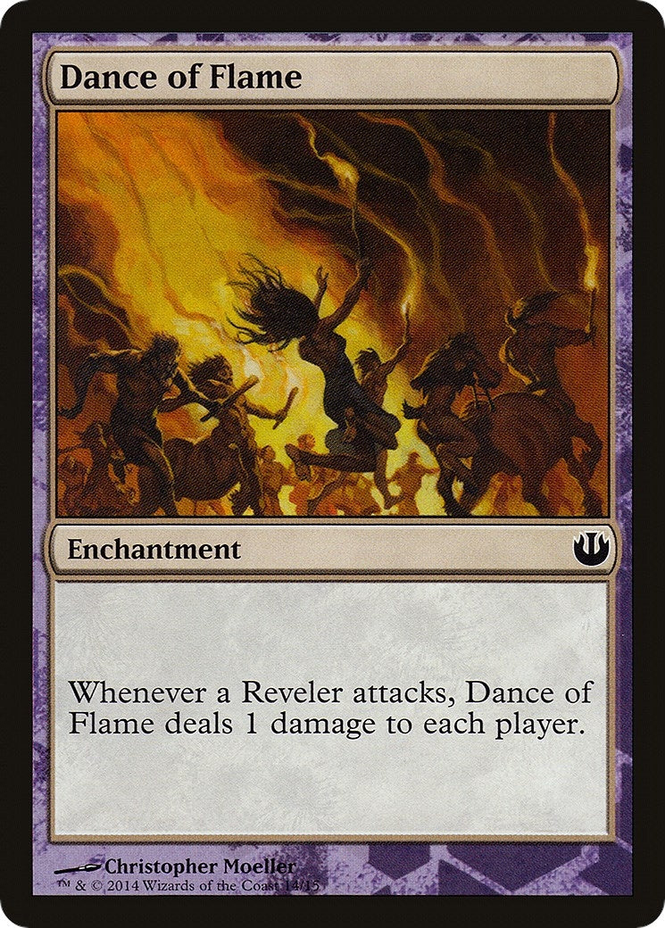 Image for Dance of Flame (14) (HERO) - Magic: The Gathering