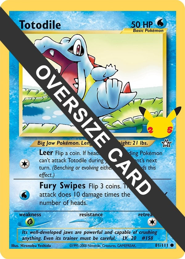 Image for Totodile (081/111) (FPP) - Pokemon