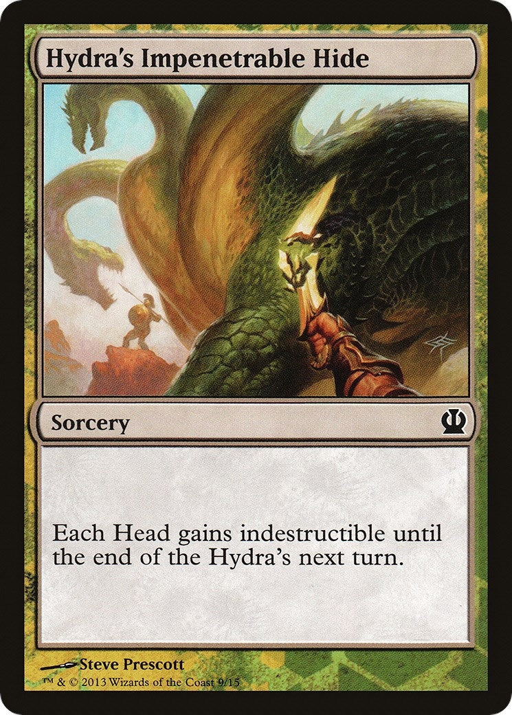 Image for Hydra's Impenetrable Hide (9) (HERO) - Magic: The Gathering
