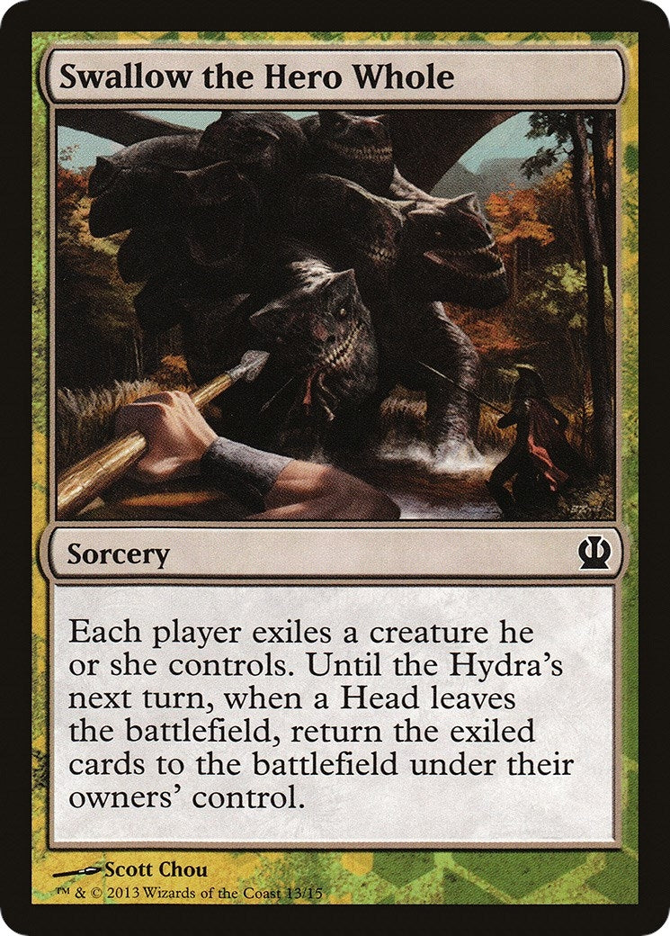 Image for Swallow the Hero Whole (13) (HERO) - Magic: The Gathering