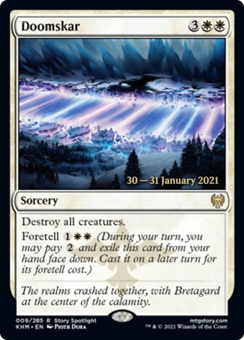Image for Doomskar (9) - Magic: The Gathering