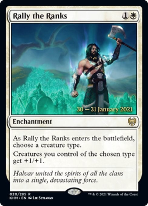 Image for Rally the Ranks (20) - Magic: The Gathering