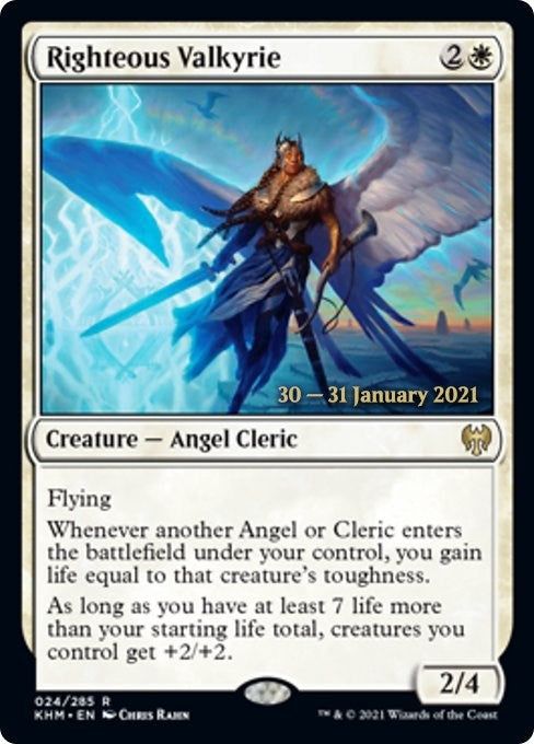 Image for Righteous Valkyrie (24) - Magic: The Gathering