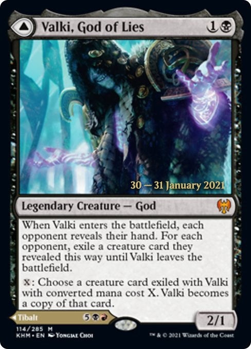 Image for Valki, God of Lies (114) - Magic: The Gathering
