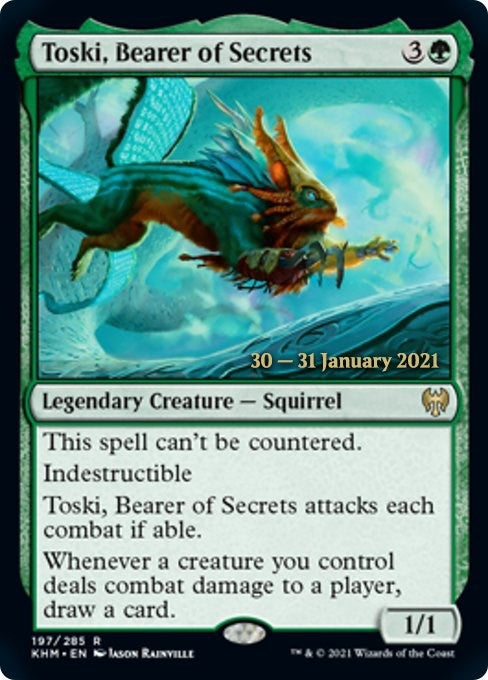 Image for Toski, Bearer of Secrets (197) - Magic: The Gathering