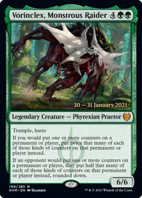 Image for Vorinclex, Monstrous Raider (199) - Magic: The Gathering