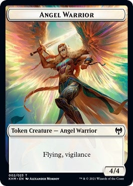 Image for Angel Warrior Token (2) (KHM) - Magic: The Gathering