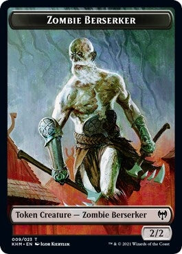 Image for Zombie Berserker Token (9) (KHM) - Magic: The Gathering