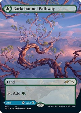 Image for Barkchannel Pathway (Borderless) (11) - Magic: The Gathering
