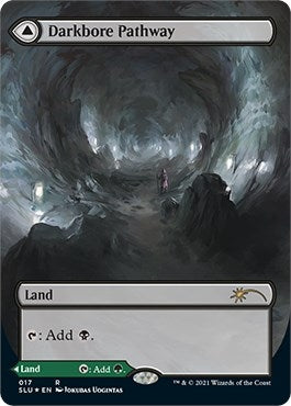 Image for Darkbore Pathway (Borderless) (17) - Magic: The Gathering