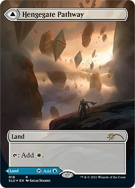 Image for Hengegate Pathway (Borderless) (18) - Magic: The Gathering