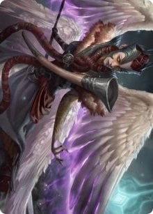 Image for Firja, Judge of Valor Art Card (56) (ASKHM) - Magic: The Gathering