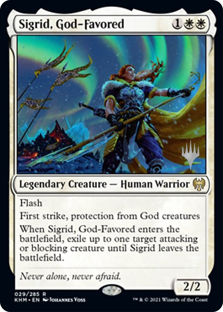 Image for Sigrid, God-Favored (29) - Magic: The Gathering