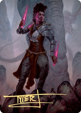 Image for Kaya the Inexorable Art Card (Gold-Stamped Signature) (58) (ASKHM) - Magic: The Gathering