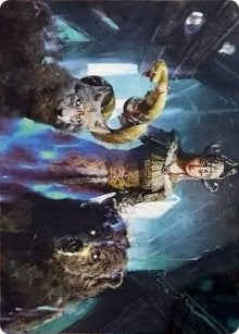 Image for Kolvori, God of Kinship Art Card (48) - Magic: The Gathering