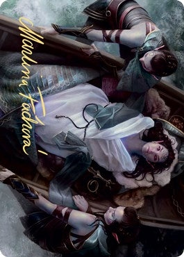 Image for Return Upon the Tide Art Card (Gold-Stamped Signature) (26) - Magic: The Gathering