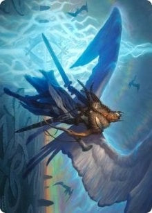 Image for Righteous Valkyrie Art Card (6) - Magic: The Gathering
