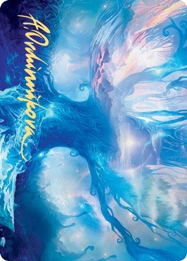 Image for The World Tree Art Card (Gold-Stamped Signature) (76) - Magic: The Gathering