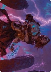 Image for Toralf, God of Fury Art Card (39) - Magic: The Gathering