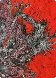 Image for Varragoth, Bloodsky Sire Art Card (78) (ASKHM) - Magic: The Gathering