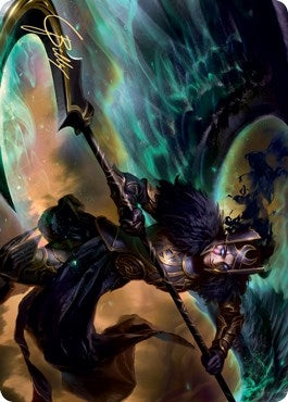Image for Vengeful Reaper Art Card (Gold-Stamped Signature) (29) (ASKHM) - Magic: The Gathering