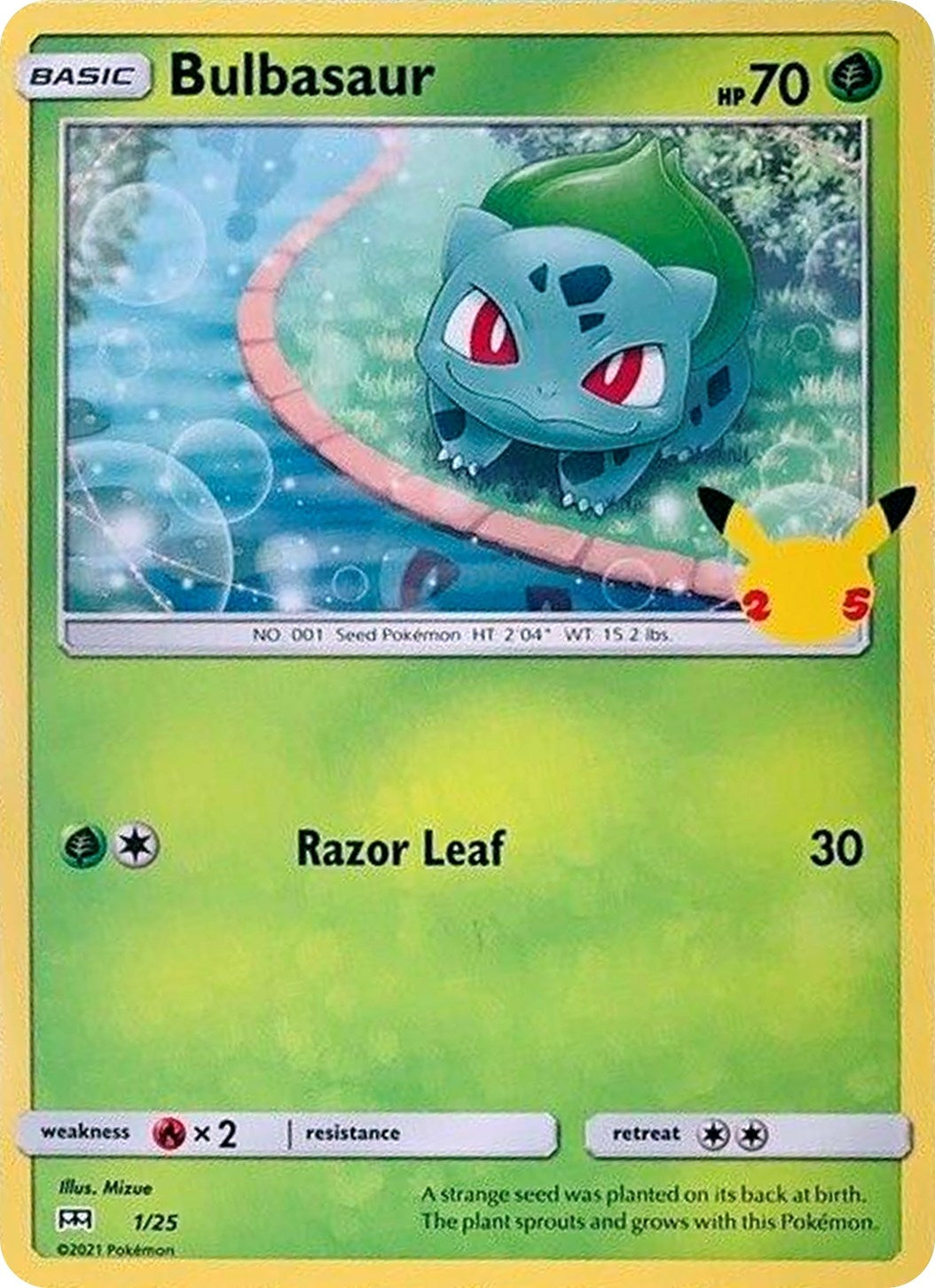Image for Bulbasaur (001/025) (M21) - Pokemon