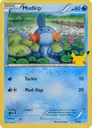 Image for Mudkip (019/025) (M21) - Pokemon