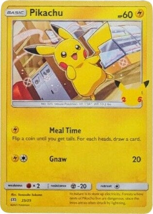 Image for Pikachu (025/025) (M21) - Pokemon