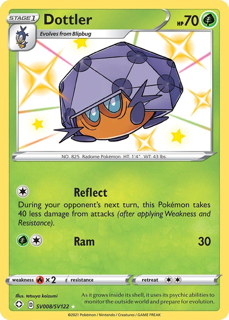 Image for Dottler (SV008/SV122) (SHFSV) - Pokemon