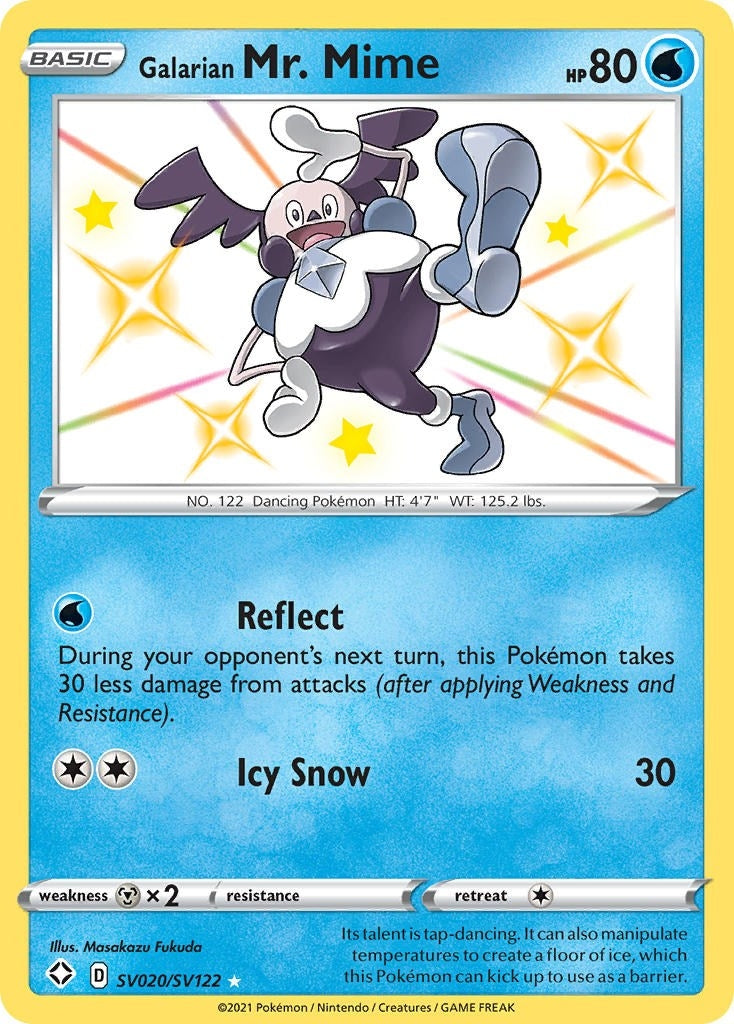 Image for Galarian Mr. Mime (SV020/SV122) (SHFSV) - Pokemon