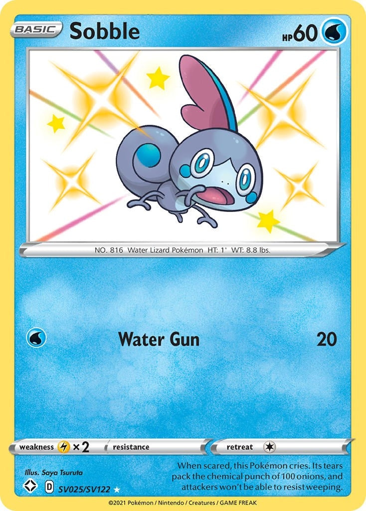 Image for Sobble (SV025/SV122) (SHFSV) - Pokemon