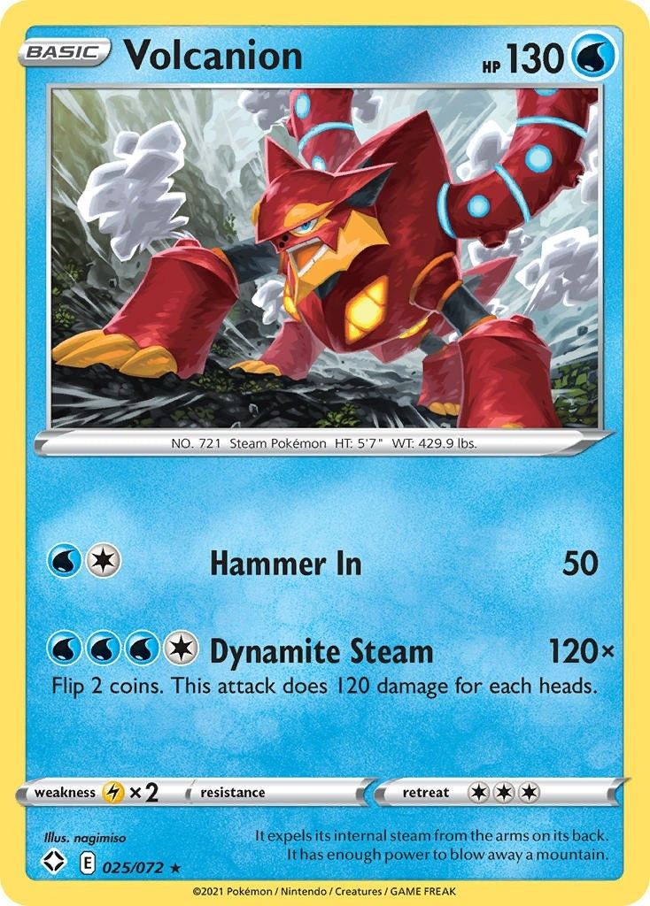 Image for Volcanion (025/072) (SHF) - Pokemon