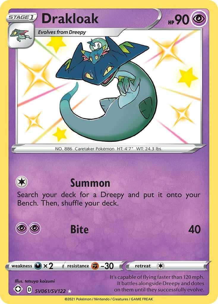 Image for Drakloak (SV061/SV122) (SHFSV) - Pokemon