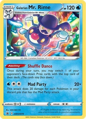 Image for Galarian Mr. Rime - SWSH079 (SWSH079) (SWSD) - Pokemon