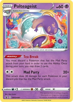Image for Polteageist - SWSH081 (SWSH081) (SWSD) - Pokemon