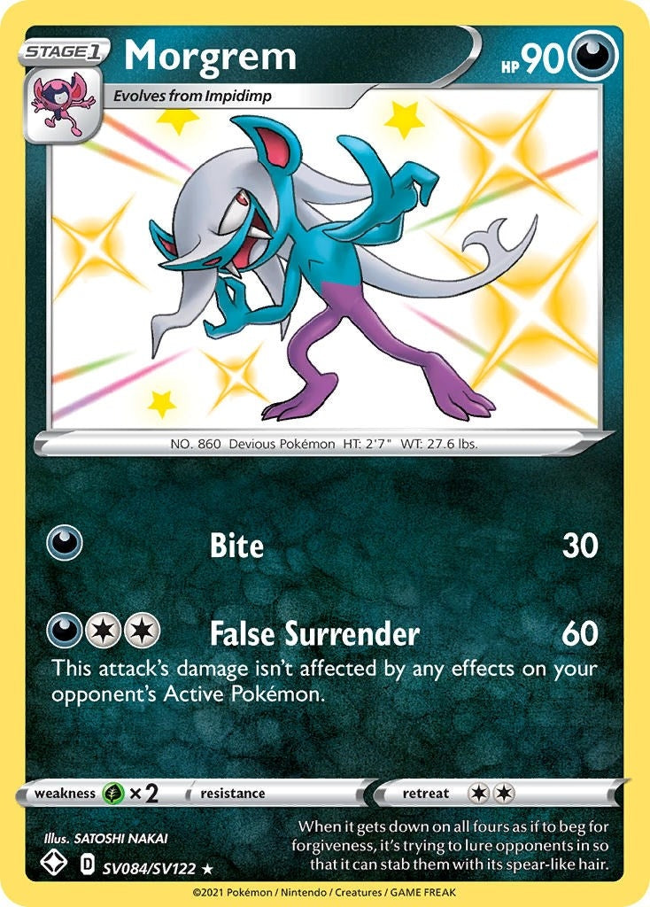 Image for Morgrem (SV084/SV122) (SHFSV) - Pokemon