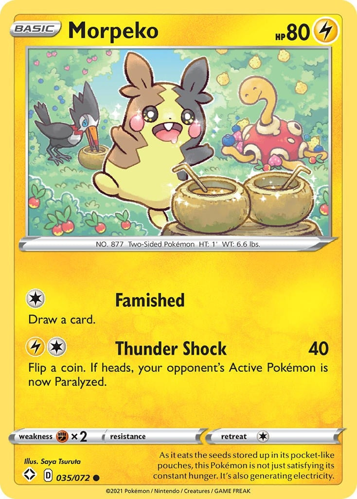Image for Morpeko (035) (035/072) (SHF) - Pokemon